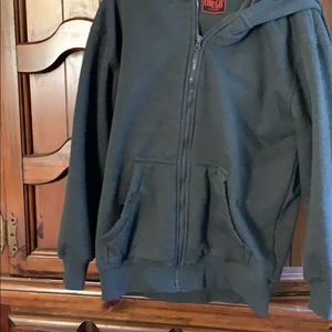 Boys Full Zipper Lined Hood Jacket